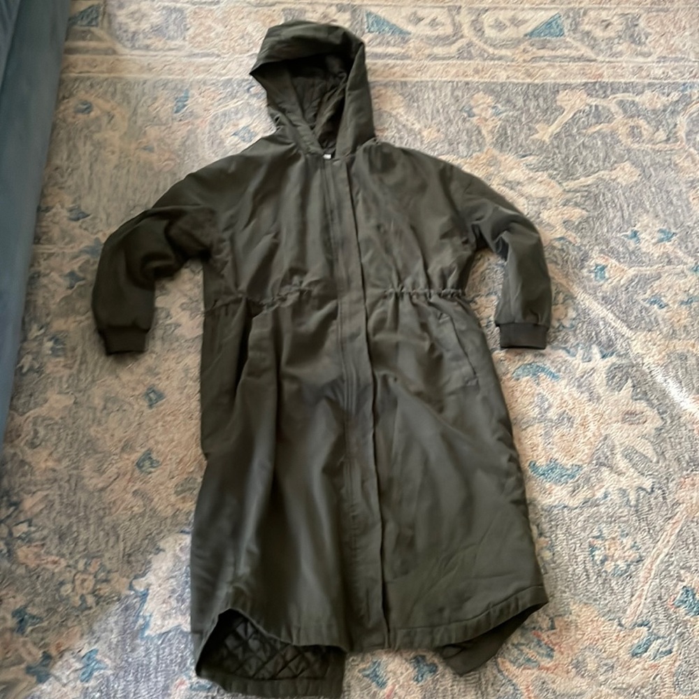 BB Dakota Army Trench Coat Jacket Size Medium